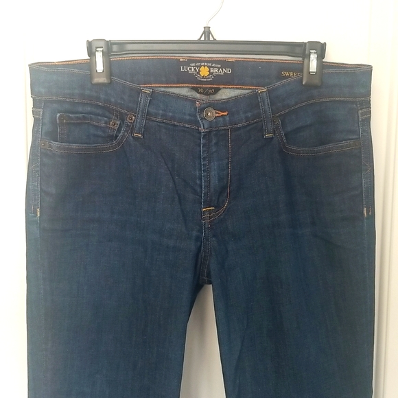 Lucky Brand Sweet and Low Jeans Size 10 - Picture 3 of 5